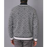 【新レーベル ADABAT NAVY】フルールドリスVネックニット | adabatmen | 詳細画像15