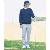 【新レーベル ADABAT NAVY】フルールドリスVネックニット | adabatmen | 詳細画像2