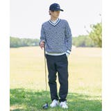 【新レーベル ADABAT NAVY】フルールドリスVネックニット | adabatmen | 詳細画像19