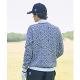 【新レーベル ADABAT NAVY】フルールドリスVネックニット | adabatmen | 詳細画像20