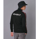 【新レーベル ADABAT NAVY】スリーブラインセミモックニット | adabatmen | 詳細画像1 