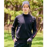 【新レーベル ADABAT NAVY】スリーブラインセミモックニット | adabatmen | 詳細画像1