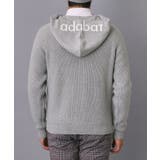 【新レーベル ADABAT NAVY】ニットフーディー | adabatmen | 詳細画像18