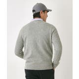 ケーブル柄クルーネックニット | adabatmen | 詳細画像1