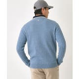 ケーブル柄クルーネックニット | adabatmen | 詳細画像16