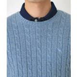 ケーブル柄クルーネックニット | adabatmen | 詳細画像23