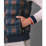 【新レーベル ADABAT NAVY】撥水 タータンチェック中綿ベスト | adabatmen | 詳細画像13
