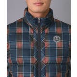 【新レーベル ADABAT NAVY】撥水 タータンチェック中綿ベスト | adabatmen | 詳細画像11