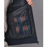 【新レーベル ADABAT NAVY】撥水 タータンチェック中綿ベスト | adabatmen | 詳細画像14