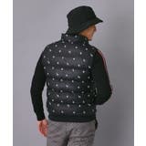 【新レーベル ADABAT NAVY】エンブロイダリーモノグラム中綿ベスト | adabatmen | 詳細画像4