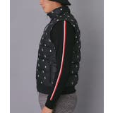 【新レーベル ADABAT NAVY】エンブロイダリーモノグラム中綿ベスト | adabatmen | 詳細画像9