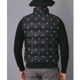 【新レーベル ADABAT NAVY】エンブロイダリーモノグラム中綿ベスト | adabatmen | 詳細画像10