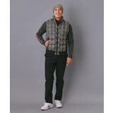 【新レーベル ADABAT NAVY】撥水グレンチェック中綿ベスト | adabatmen | 詳細画像6