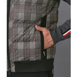 【新レーベル ADABAT NAVY】撥水グレンチェック中綿ベスト | adabatmen | 詳細画像13