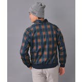 【新レーベル ADABAT NAVY】撥水 タータンチェックブルゾン | adabatmen | 詳細画像4