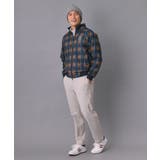 【新レーベル ADABAT NAVY】撥水 タータンチェックブルゾン | adabatmen | 詳細画像5