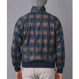 【新レーベル ADABAT NAVY】撥水 タータンチェックブルゾン | adabatmen | 詳細画像10