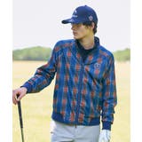 【新レーベル ADABAT NAVY】撥水 タータンチェックブルゾン | adabatmen | 詳細画像1