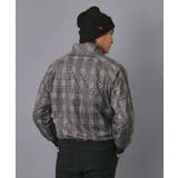 【新レーベル ADABAT NAVY】撥水 グレンチェックブルゾン | adabatmen | 詳細画像4