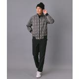 【新レーベル ADABAT NAVY】撥水 グレンチェックブルゾン | adabatmen | 詳細画像5