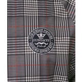 【新レーベル ADABAT NAVY】撥水 グレンチェックブルゾン | adabatmen | 詳細画像7