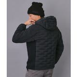 【新レーベル ADABAT NAVY】フードロゴストレッチダウンジャケット | adabatmen | 詳細画像4