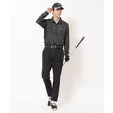 【吸水速乾】ビットストライプ長袖ポロシャツ | adabatmen | 詳細画像3