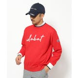 レッド(062) | ウォッシャブル素材 アダバットサインロゴニット | adabatmen