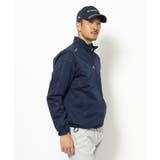 撥水加工 ロゴチェックストレッチブルゾン | adabatmen | 詳細画像6