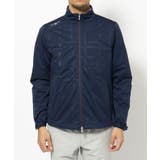 撥水加工 ロゴチェックストレッチブルゾン | adabatmen | 詳細画像11