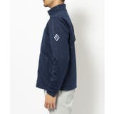 撥水加工 ロゴチェックストレッチブルゾン | adabatmen | 詳細画像12