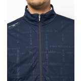 撥水加工 ロゴチェックストレッチブルゾン | adabatmen | 詳細画像14