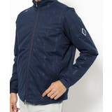 撥水加工 ロゴチェックストレッチブルゾン | adabatmen | 詳細画像16