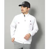 【新レーベル ADABAT NAVY】撥水加工 ストレッチジップアップブルゾン | adabatmen | 詳細画像1
