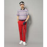 吸水速乾 接触冷感 クールタッチマルチボーダーポロシャツ | adabatmen | 詳細画像6