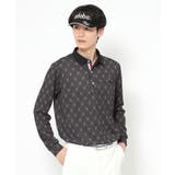 【新レーベル ADABAT NAVY】吸水速乾 フルールドリス長袖ポロシャツ | adabatmen | 詳細画像3