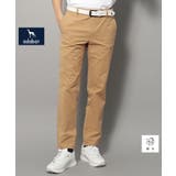 ベージュ(052) | 【新レーベル ADABAT NAVY】撥水加工 ハイストレッチカラーパンツ | adabatmen