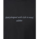 ドライワッフルモックネックT | adabatmen | 詳細画像15