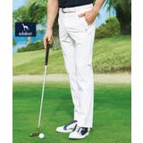 ホワイト(002) | 【新レーベル ADABAT NAVY】ストレッチホワイトパンツ | adabatmen