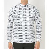 【UVカット・吸水速乾】アスコットプリント長袖ポロシャツ | adabatmen | 詳細画像16