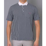 【新レーベル ADABAT NAVY】吸水速乾 サッカーストライプポロシャツ | adabatmen | 詳細画像13