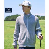 グレー(012) | 【DRESSTERIORコラボ】リブニットフルジップブルゾン | adabatmen