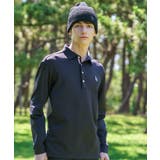 【ADABAT NAVY】サーモプリント長袖ポロ | adabatmen | 詳細画像12 