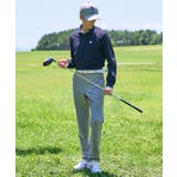 【ADABAT NAVY】トゥースチェックジャカード長袖ポロシャツ | adabatmen | 詳細画像16