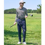 【ADABAT NAVY】トゥースチェックジャカード長袖ポロシャツ | adabatmen | 詳細画像6