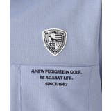 ハイゲージカノコインレイ長袖ポロシャツ | adabatmen | 詳細画像8 