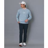 【ADABAT NAVY】ケーブルストライプクルーニット | adabatmen | 詳細画像8 