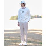 【ADABAT NAVY】ケーブルストライプクルーニット | adabatmen | 詳細画像5 