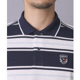 【ADABAT NAVY】UVカット ランダムボーダー半袖ポロシャツ | adabatmen | 詳細画像7
