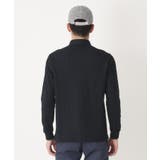 ボタニカルジャカード長袖ポロシャツ | adabatmen | 詳細画像11